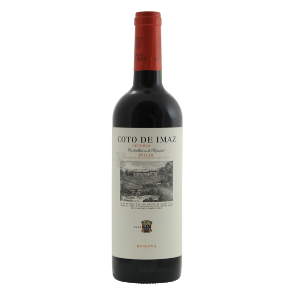 Rioja tinto reserva Coto de Imaz