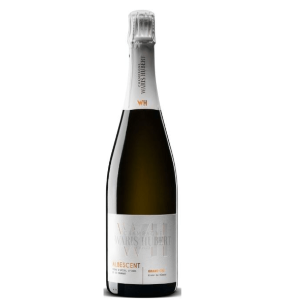 Champagne blanc de blancs brut Albescent Waris Hubert