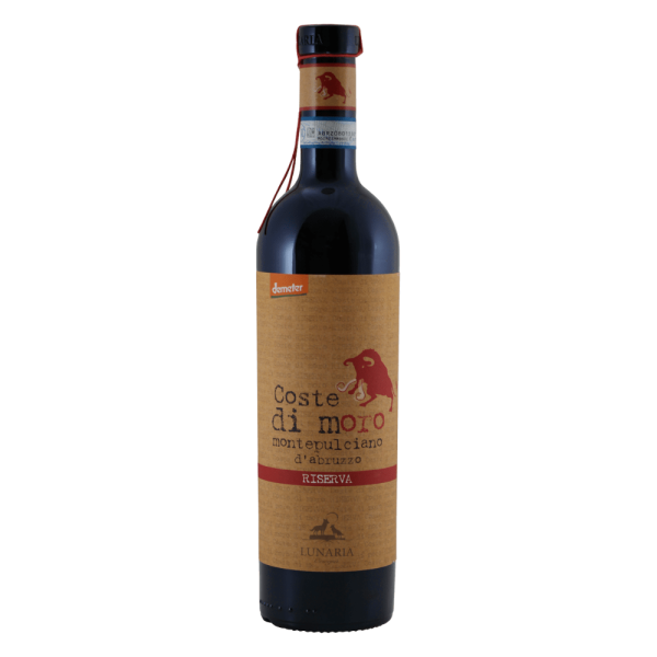 Montepulciano d'Abruzzo riserva Coste di Moro Lunaria