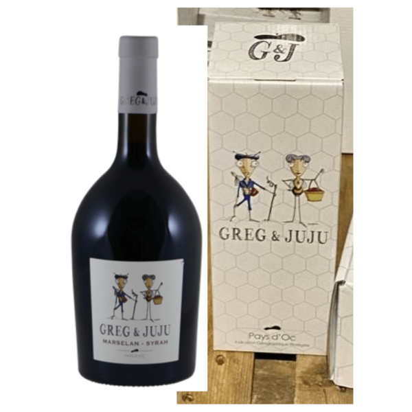 Vin de Pays d'Oc marselan syrah Greg & Juju